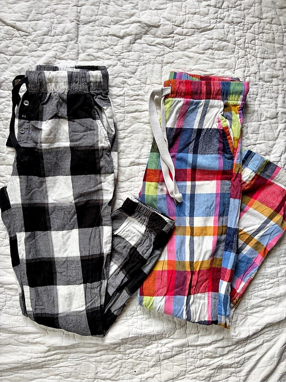 Flannel Pajama Pants, XS